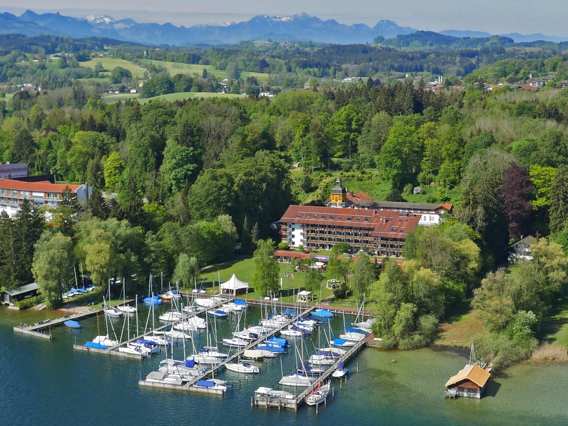 yachthotel chiemsee fitnessstudio